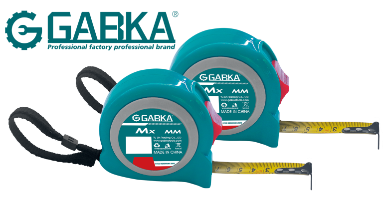 Ga-080305m × 19mm Tape Measure (Yellow, Metric & Imperial)