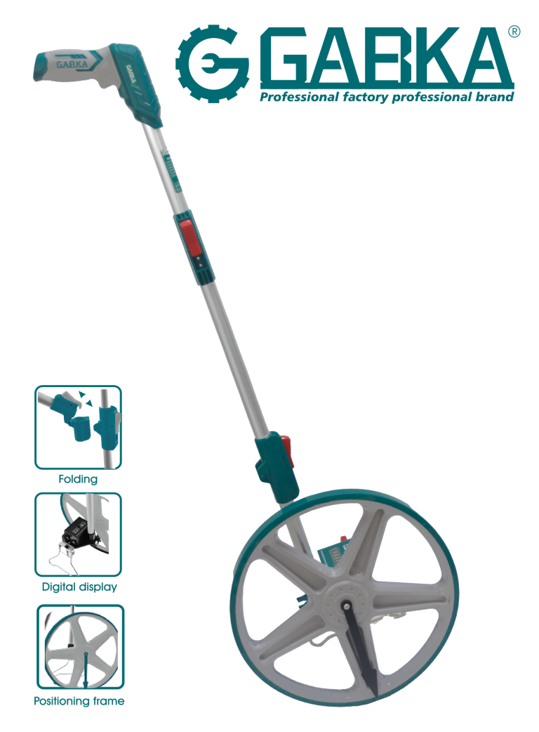 GA-08118 ΕΠΑΓΓΕΛΜΑΤΙΚΟΣ ΨΗΦΙΑΚΟΣ ΟΔΟΜΕΤΡΗΤΗΣ ΑΠΟΣΤΑΣΕΩΝ