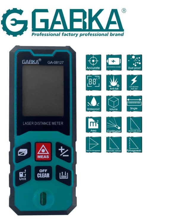 GA-08127 ΜΕΤΡΗΤΗΣ ΑΠΟΣΤΑΣΕΩΝ LASER  (50m)