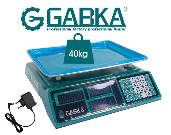 GA-08132 Ηλεκτρονική Ζυγαριά (40kg/5g)