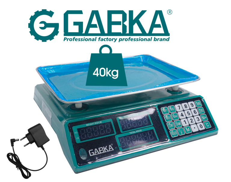 GA-08132 Ηλεκτρονική Ζυγαριά (40kg/5g)