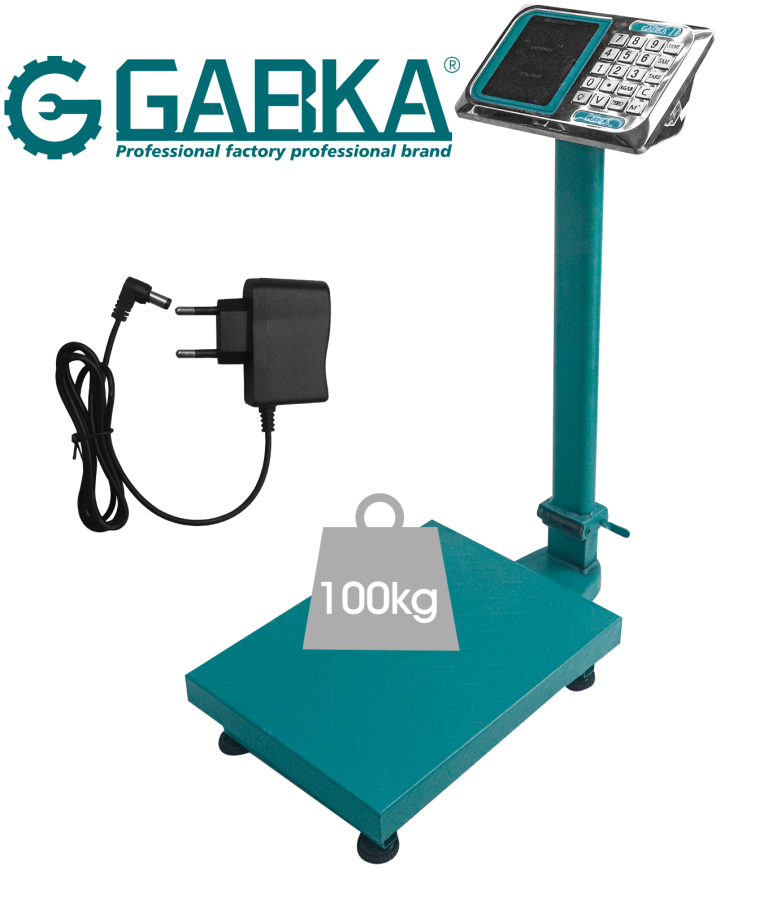 GA-08133 Ηλεκτρονική  Ζυγαριά  30×40cm (100kg/20g)