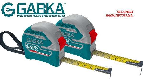 GA-08146 Ευρεσιτεχνiα 7.5m × 25mm Μετροταινiα (Κiτρινη, Μετρικό & Αυτοκρατορικό)