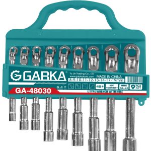 GA-48030 Σετ 9 ΓΩΝΙΑΚΟ ΣΩΛΗΝΩΤΟ L
