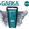 GA-48147 Σετ 8ΣΕΤ Γερμανοπολύγωνο  8-24mm (Ματ, Πλαστικό Θήκη)