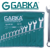 GA-48154 Σετ 12 ΣΕΤ ΓΕΡΜ/ΓΩΝΑ ΚΑΣΤΑΝΙΑΣ 8-27mm (Ματ, Υφασµάτινη Θήκη)