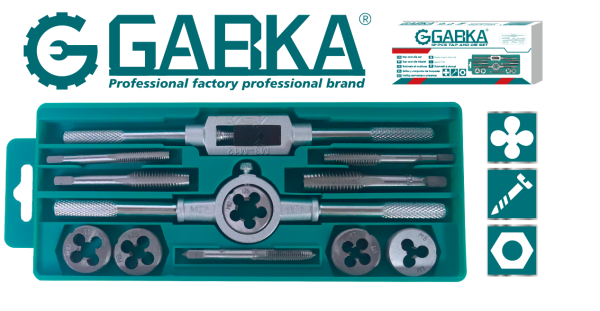 GA-48217 Σετ 12 Εργαλεία Σπειρωμάτων