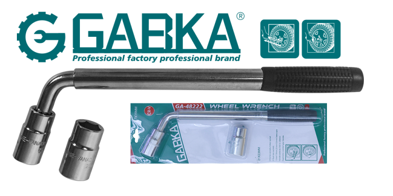 GA-48222 Διπλό κλειδί ελαστικών 17-19  21-23