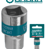 GA-48261 1/2″*18mm ΚΑΡΥΔΑΚΙ ΕΞΑΓΩΝΟ (Ματ Πράσινο, 6-Σηµεiο)