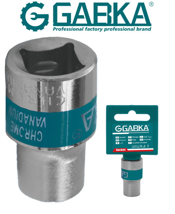 GA-48261 1/2″*18mm ΚΑΡΥΔΑΚΙ ΕΞΑΓΩΝΟ (Ματ Πράσινο, 6-Σηµεiο)
