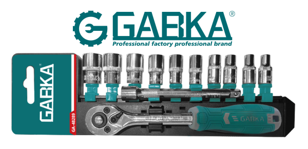 Ga-48289 1/4 Set 12 Socket Set (Plastic Case)