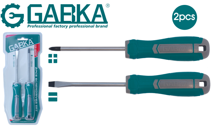 GA-48458 Σετ 2 Κατσαβιδιών