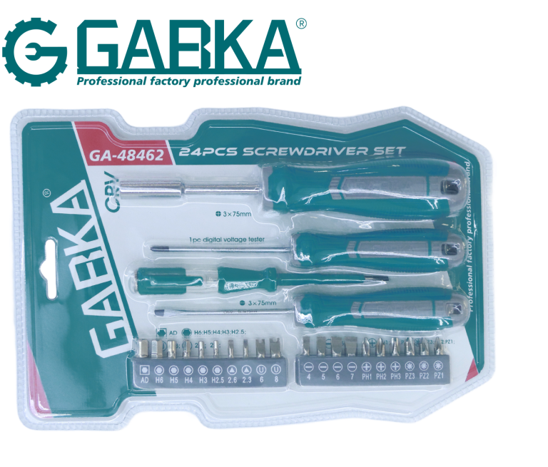 GA-48462 Σετ 24 Κατσαβιδιών