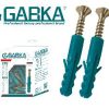 Ga-48502 Screw 6*30 + Plastic Ribbed Wall Plug (50pcs/box)