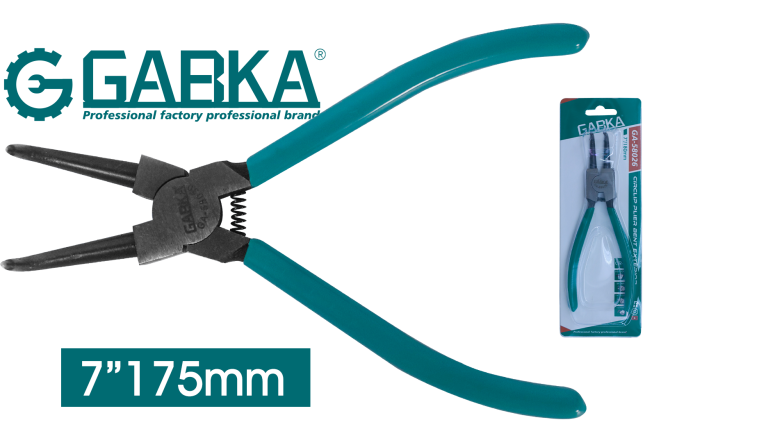 GA-58026 7" Πένσες Εξωτερικών Δακτυλιοειδών Συγκρατητών