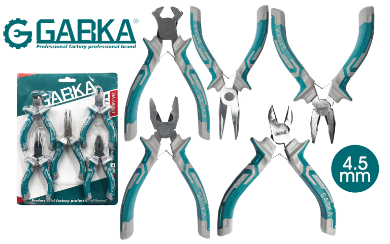 GA-58050 Σετ 5 Μiνι Πενσών (4.5")