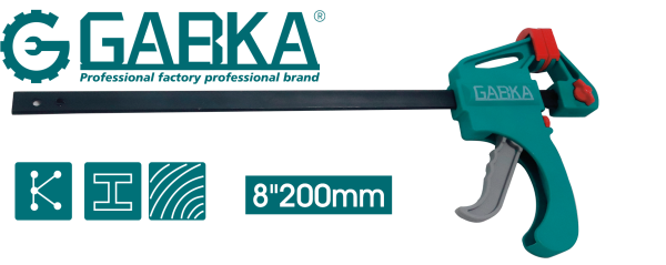 Ga-58091 8″ Automatic Carpenter’s Clamp