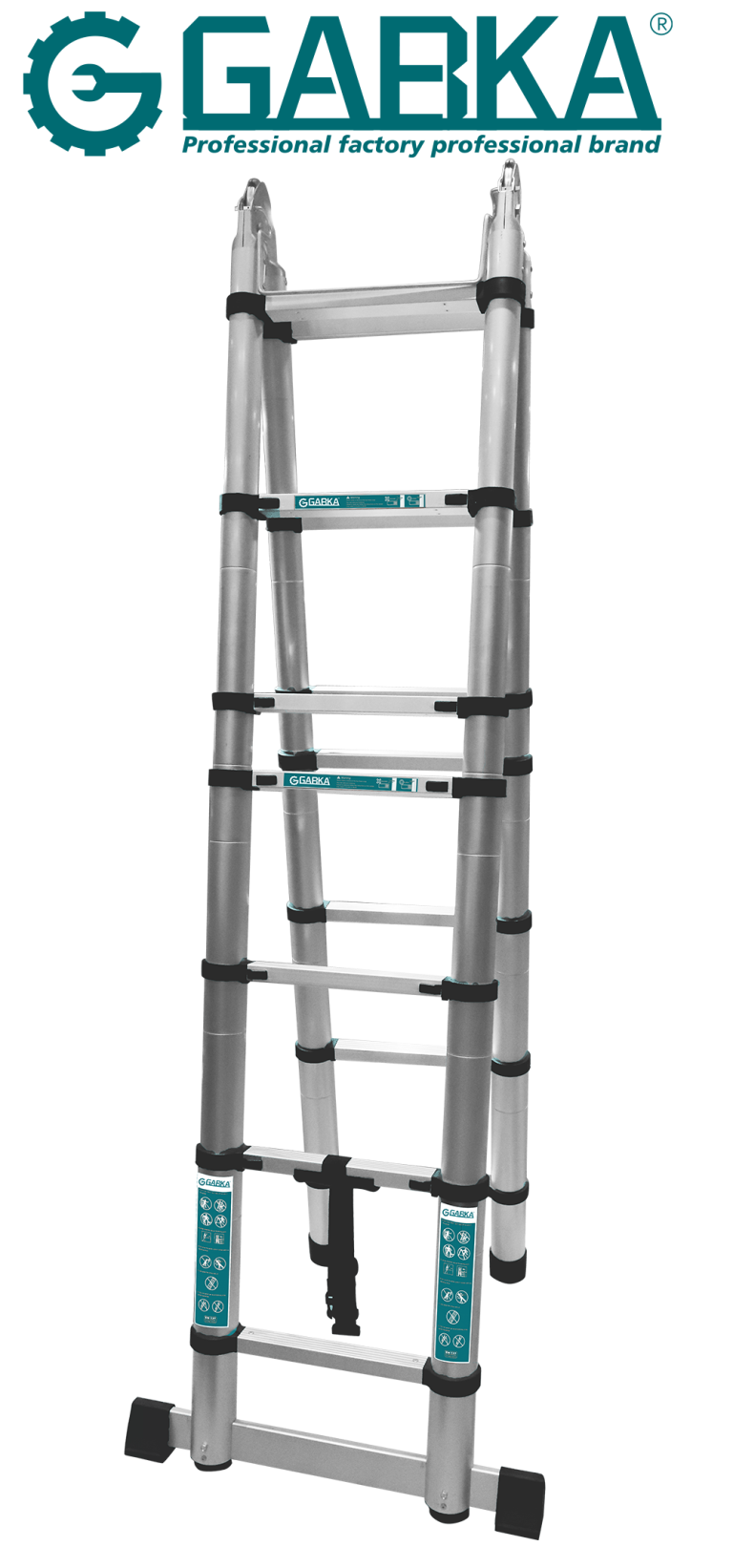 GA-58173 Αρθρωτή Σκάλα (2.2m + 2.2m)