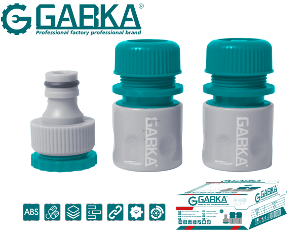 Ga-58193 Set of 3 Quick Connectors for Hose