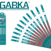 GA-58207 100 τεµ . Κανονικές Λεπiδες Πριονιού(24 Δόντια)