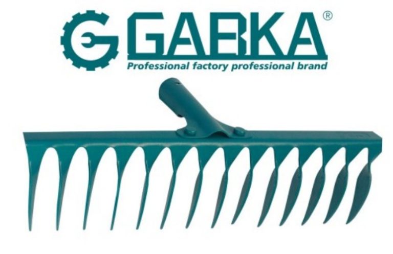 GA-58273 12 Οδοντωτή στριφτή τσουγκράνα, πάχους 2,5 mm