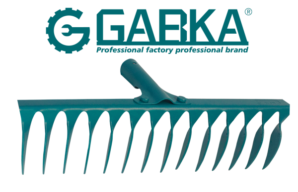 Ga-58273 12 Toothed Twisted Rake, Thickness 2.5mm