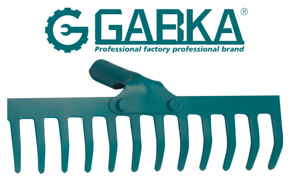 Ga-58274 14 Toothed Twisted Rake, Thickness 2.5mm
