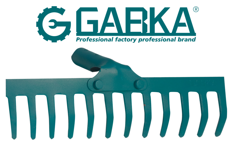 GA-58276 14 Οδοντωτή στριφτή τσουγκράνα, πάχους 3 mm