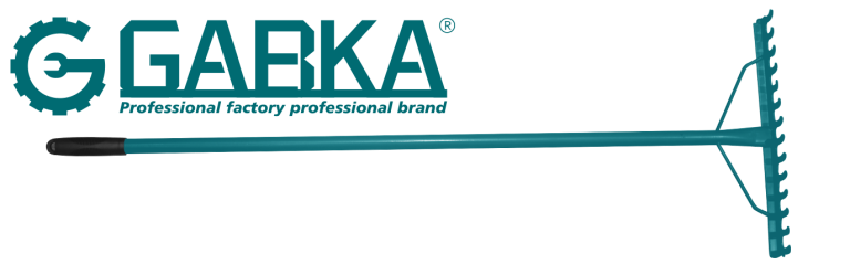 GA-58283 Ενσωματωμένη κεκλιμένη τσουγκράνα 14T (Με δύο διαγώνιες ράβδους)