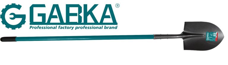 GA-58285 519 Φτυάρι 1kg µε Ινώδες Χερούλι και Μακρύ Μύτη