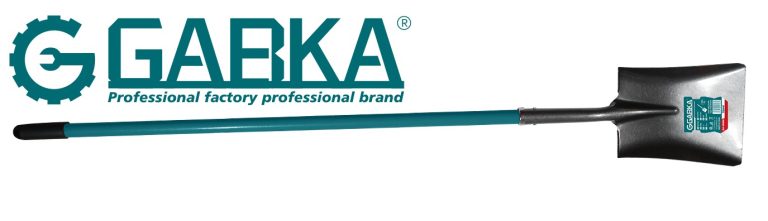 GA-58286 519 Φτυάρι 1kg µε Ινώδες Χερούλι και Μακρύ Επiπεδο