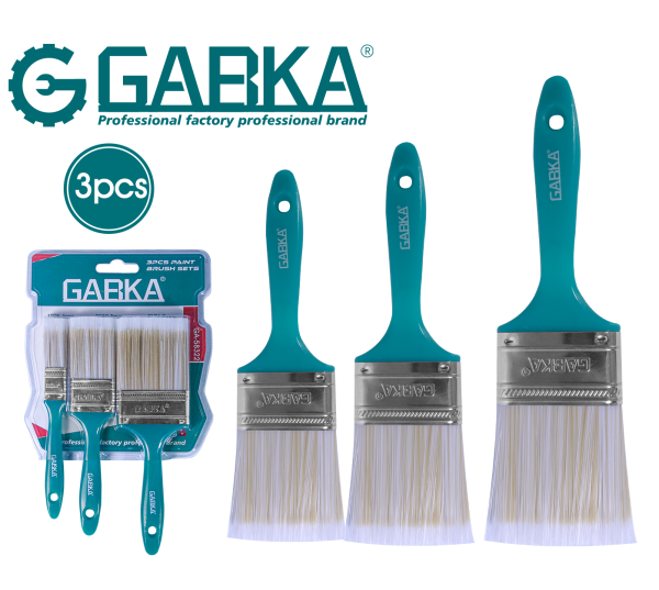 GA-58322 Σετ 3 Βουρτσών Βαφής (1″/2″/3″)