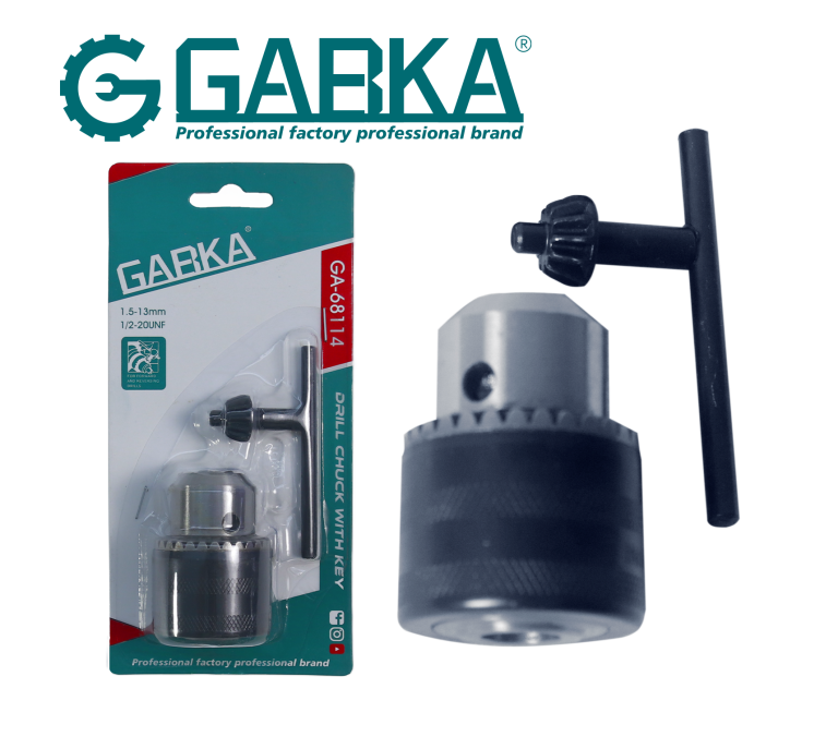 GA-68114 Σετ 2 τεμ. τσοκ δράπανου (13mm)