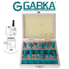 Ga-68119 Set 12 Pcs. Wood Router Bits