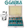 Ga-68120 Set 12 Pcs. Wood Router Bits