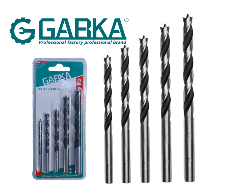 GA-68122 Σετ 5 τεμ. τρυπάνια ξύλου