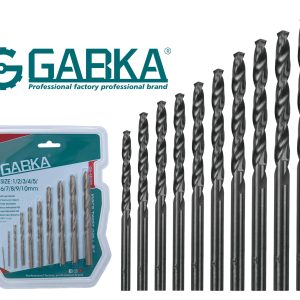 GA-68128 Σετ 10 τεμ. ελικοειδή τρυπάνια (διπλή φυσαλίδα)