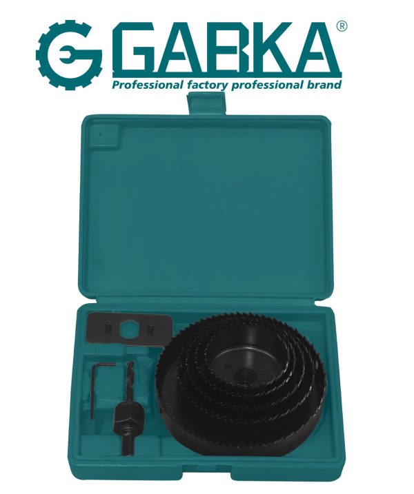 GA-68129 Σετ 8 τεμ. ποτηροτρύπανα