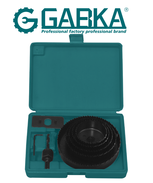 GA-68129 Σετ 8 τεμ. ποτηροτρύπανα