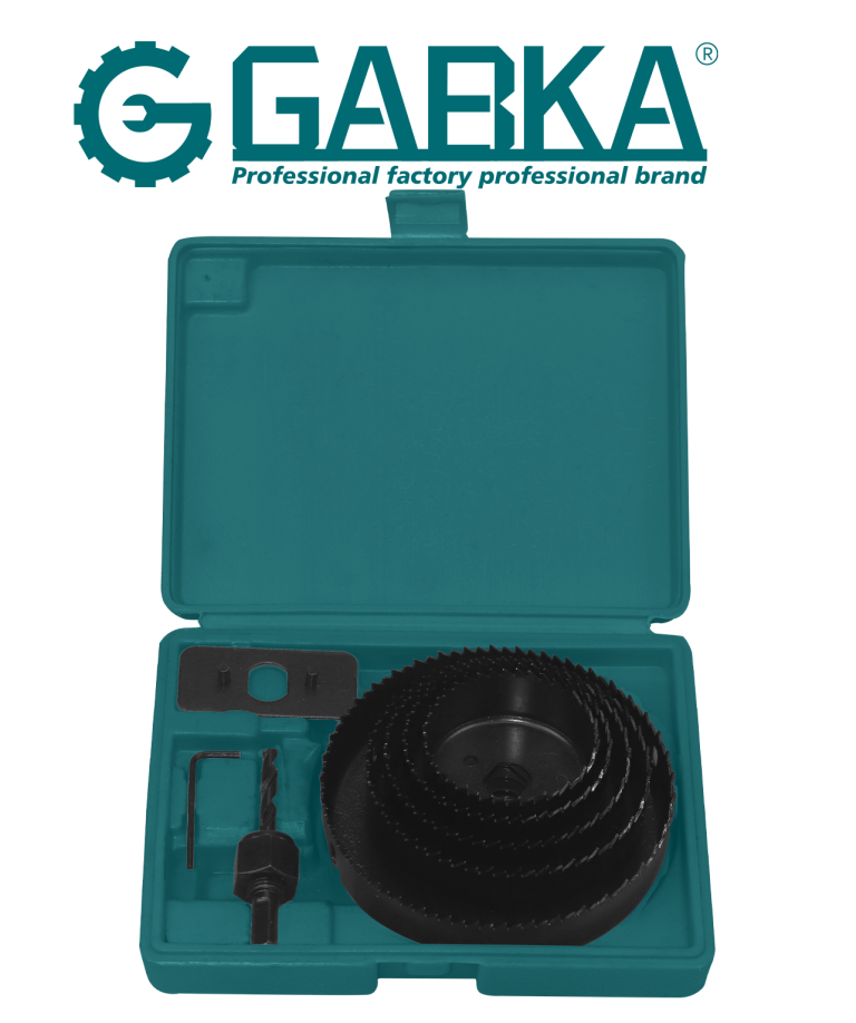 GA-68129 Σετ 8 τεμ. ποτηροτρύπανα