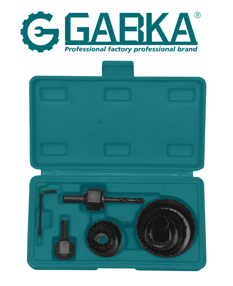 GA-68130 Σετ 11 τεμ. ποτηροτρύπανα