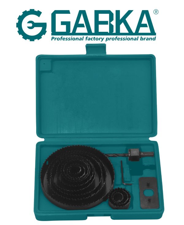 GA-68131 Σετ 16 τεμ. ποτηροτρύπανα