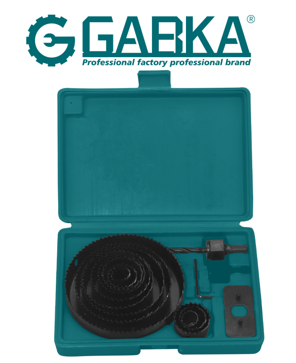 GA-68131 Σετ 16 τεμ. ποτηροτρύπανα