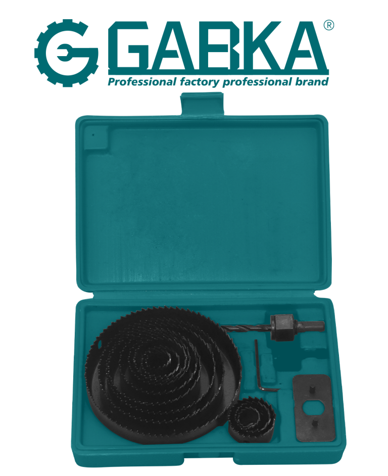 GA-68131 Σετ 16 τεμ. ποτηροτρύπανα