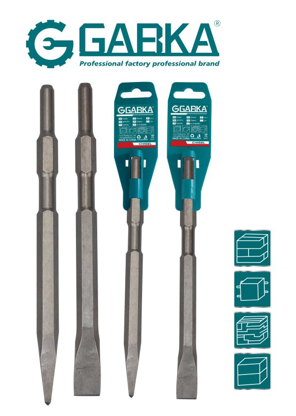 GA-68257 6*350mm τρυπάνι κρουστικού δράπανου