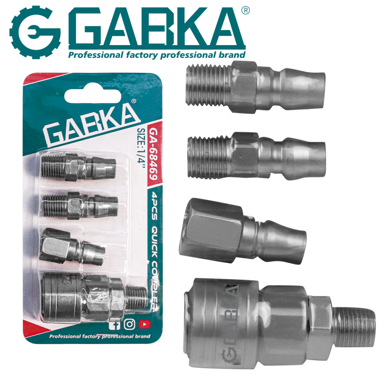 GA-68469 Σετ 4 τεμ. πνευματικά ρακόρ