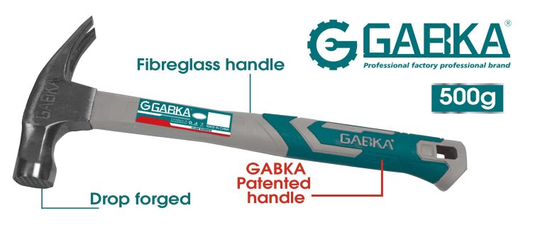 GA-78012 250g μίνι νυχοφόρο σφυρί με πλαστική λαβή