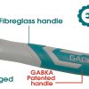 GA-78016 1.5kg βαριοπούλα με πλαστική λαβή