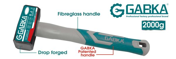 GA-78017 2kg βαριοπούλα με πλαστική λαβή