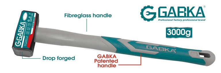 GA-78018 3kg βαριοπούλα με πλαστική λαβή
